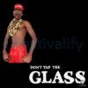 Tyler The Creator Dont Tap The Glass Meme Red Pants Gold Chain PNG