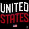 United States Bold Text American Flag Patriotic Distressed SVG