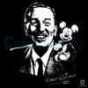 Walt Disney Portrait With Mickey Oversized Magic Kingdom Vacation PNG