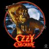 Werewolf Howling Ozzy Style Bark At The Moon Retro Rock Art PNG