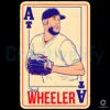 Zack Wheeler Playing Card Philly Ace Baseball Pitcher PNG