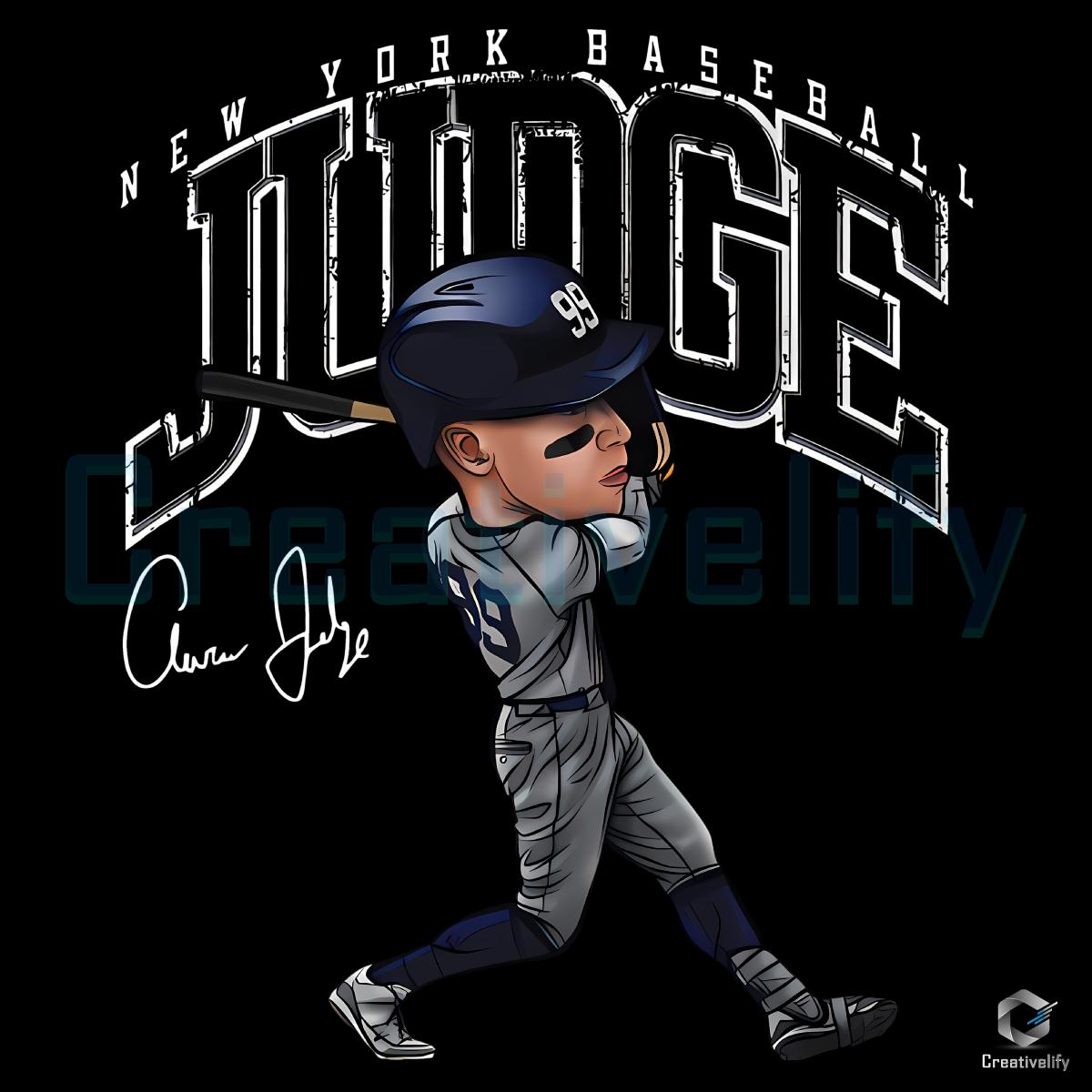 Aaron Judge New York Baseball Cartoon Caricature PNG Aaron Judge New York Baseball Cartoon Caricature PNG