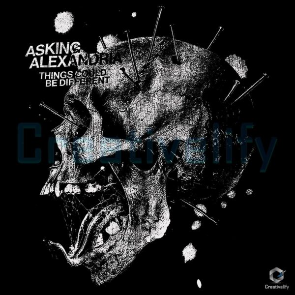 Asking Alexandria Things Could Be Different Skull PNG