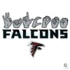 Atlanta Falcons Homage Youth Love Sign SVG