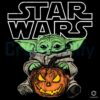Baby Yoda Halloween Cute Grogu Pumpkin Star Wars PNG