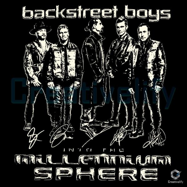 Backstreet Boys Millennium Sphere Tour Band PNG