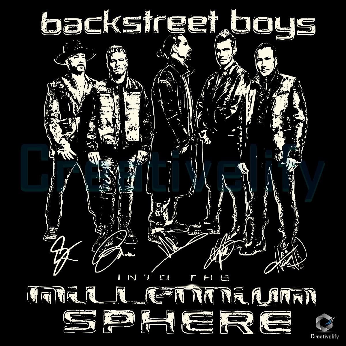 Backstreet Boys Millennium Sphere Tour Band PNG