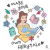 Belle Make Your Own Fairytale Beauty And The Beast SVG