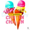 Blackpink Ice Cream Chillin Chillin Summer Cone PNG