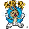 Blink 182 Cartoon Rabbit Middle Finger Since 92 Graphic Band PNG