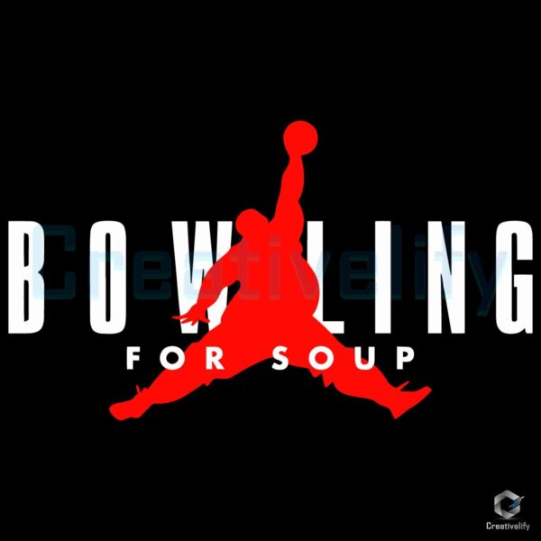 Bowling For Soup Slam Dunk Red Jumpman Parody SVG
