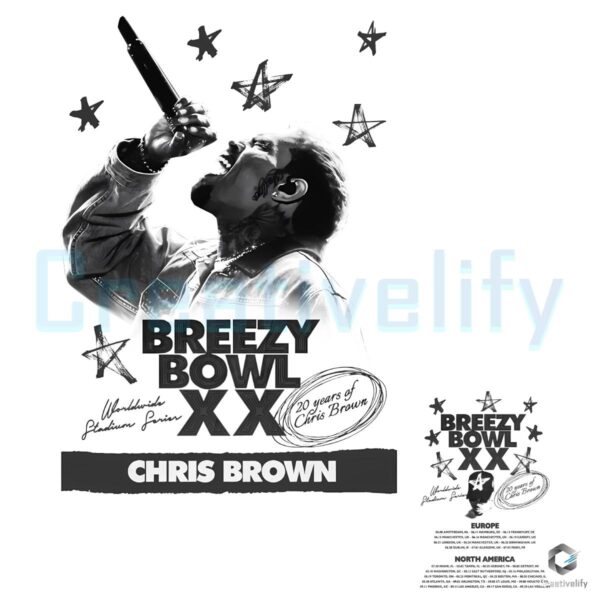 Breezy Bowl Xx Chris Brown Pregame Performance PNG