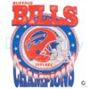 Buffalo Bills 1991 Afc Champions Retro Football Helmet Graphic PNG