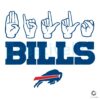 Buffalo Bills Homage Youth Love Sign SVG