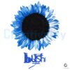 Bush Blue Sunflower Grunge Band PNG