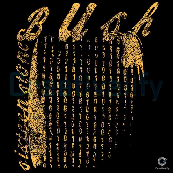 Bush Sixteen Stone Album Vintage Rock Band SVG