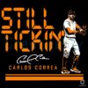 Carlos Correa Still Tickin Baseball SVG