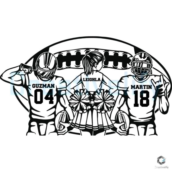 Cheer Dance SVG, Football Team SVG, Cheerleader SVG