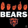 Chicago Bears Homage Youth Love Sign SVG