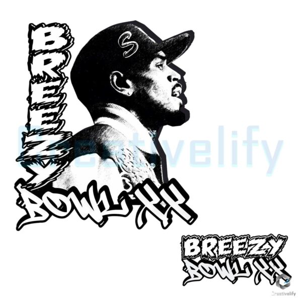 Chris Brown Breezy Bowl Xx Sideline Vintage Football Graffiti Style PNG