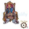 Chris Brown King On Throne 20Th Anniversary Tribute By Erica Krissy PNG