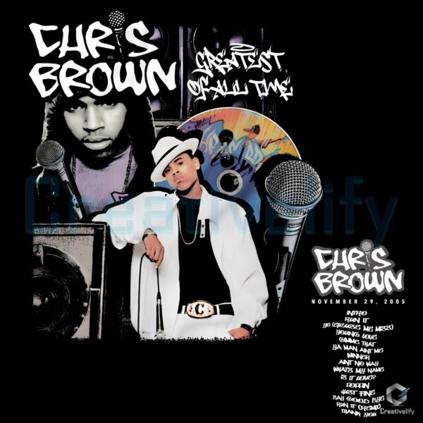Chris Brown Self Titled Album 19 Year Anniversary PNG