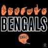Cincinnati Bengals Homage Youth Love Sign SVG