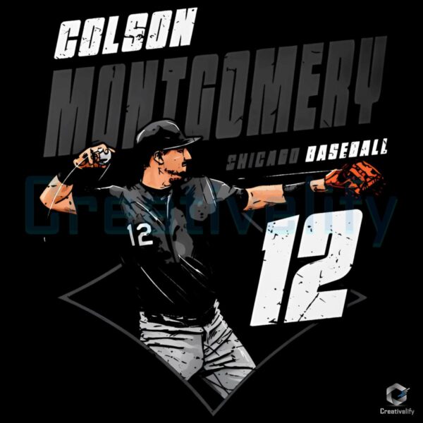Colson Montgomery Chicago White Sox Baseball Diamond Player PNG