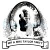 Couple Frame Mr And Mrs Taylor Swift PNG