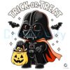 Darth Vader Trick Or Treat Cute Star Wars Halloween Vader Pumpkin Candy PNG