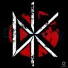 Dead Kennedys Distressed Red Circle White Dk Logo Punk Rock SVG