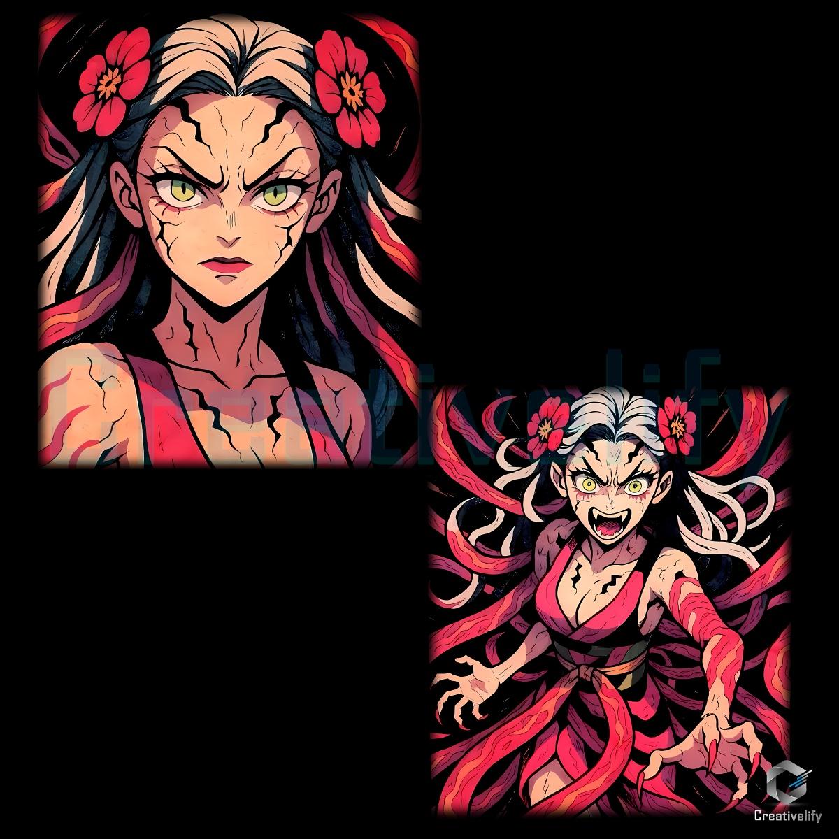 Demon Slayer Kimetsu No Yaiba Daki Upper Moon Six PNG Demon Slayer Kimetsu No Yaiba Daki Upper Moon Six PNG