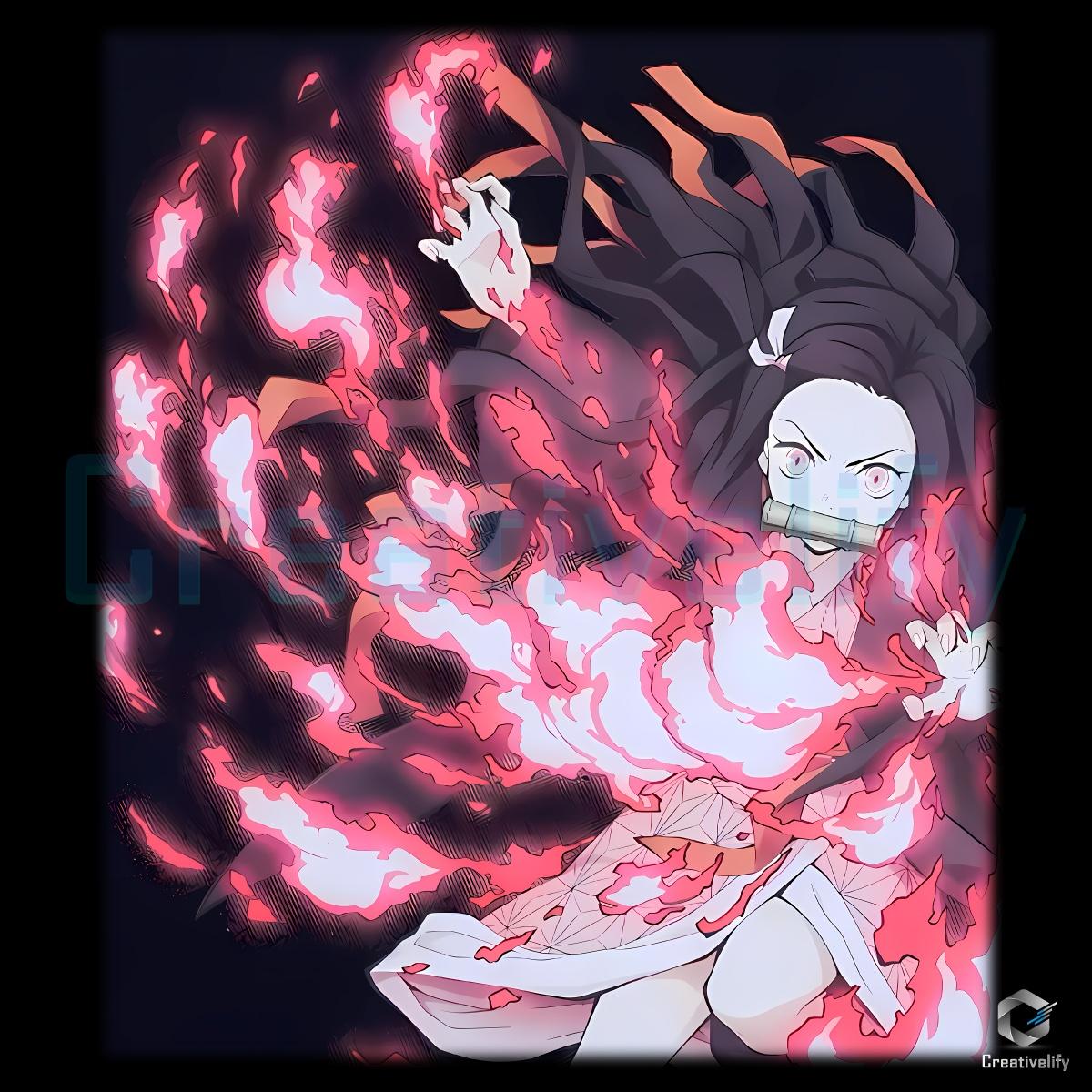 Demon Slayer Kimetsu No Yaiba Kamado Nezuko Anime PNG Demon Slayer Kimetsu No Yaiba Kamado Nezuko Anime PNG