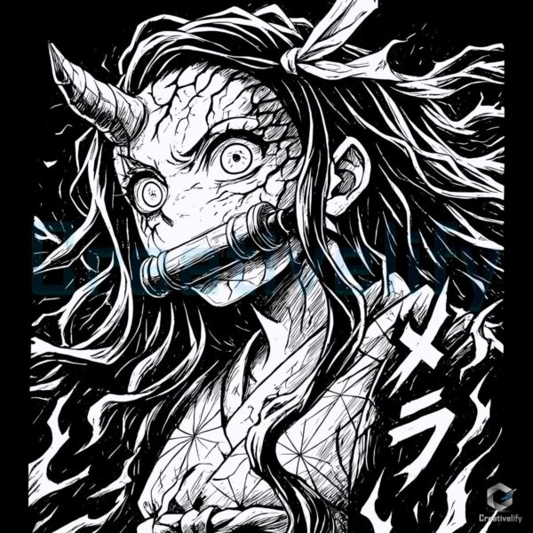 Demon Slayer Kimetsu No Yaiba Nezuko Kamado Demon PNG