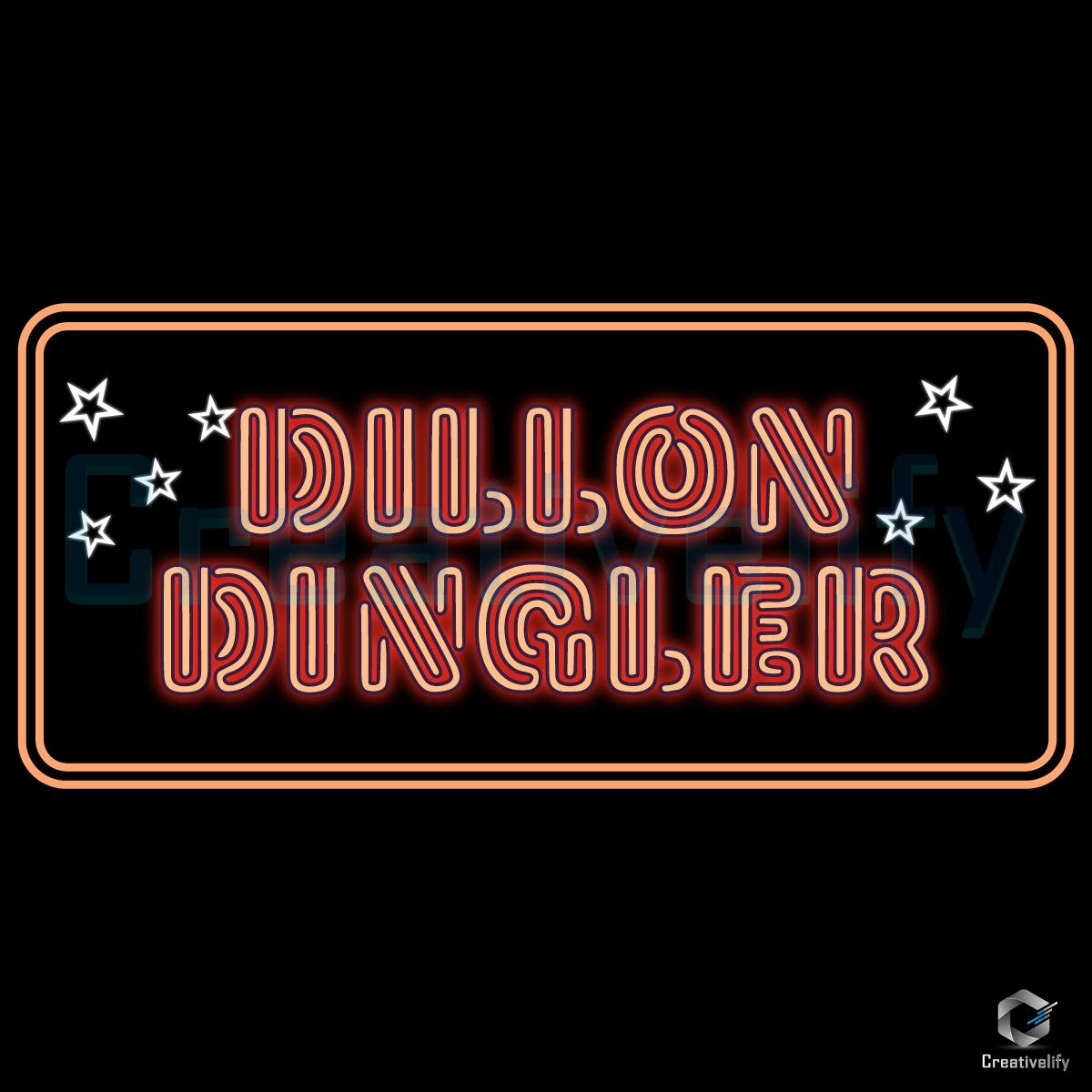 Dillon Dingler Neon Sign Detroit Baseball Retro Light Style PNG Dillon Dingler Neon Sign Detroit Baseball Retro Light Style PNG