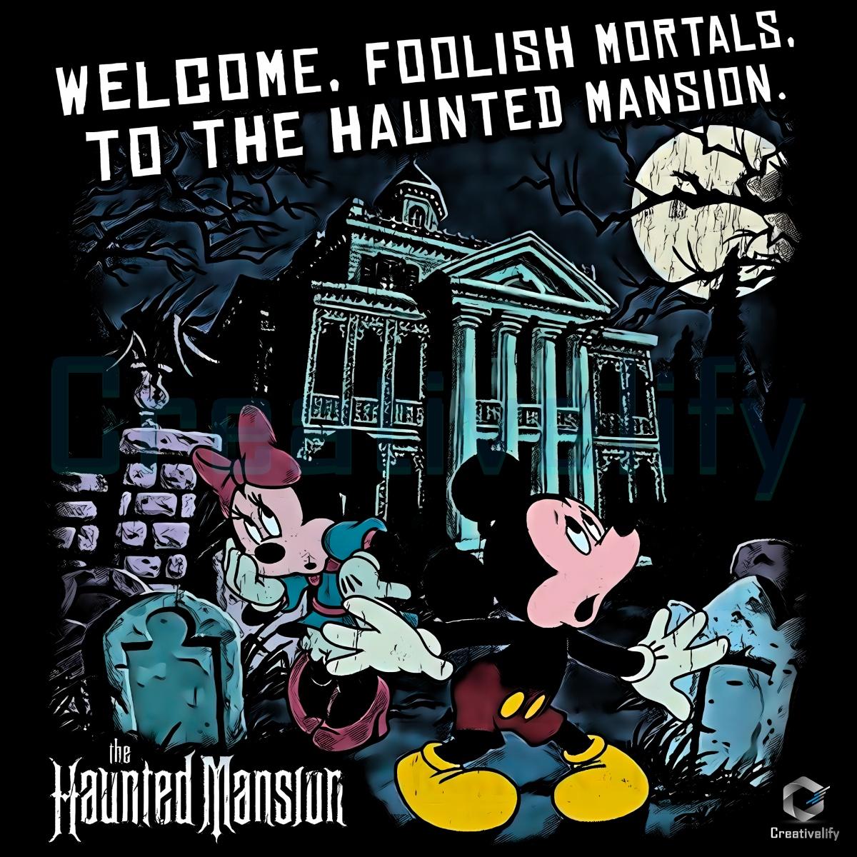Disney Haunted Mansion Mickey And Minnie Hitchhiking Ghosts PNG Disney Haunted Mansion Mickey And Minnie Hitchhiking Ghosts PNG