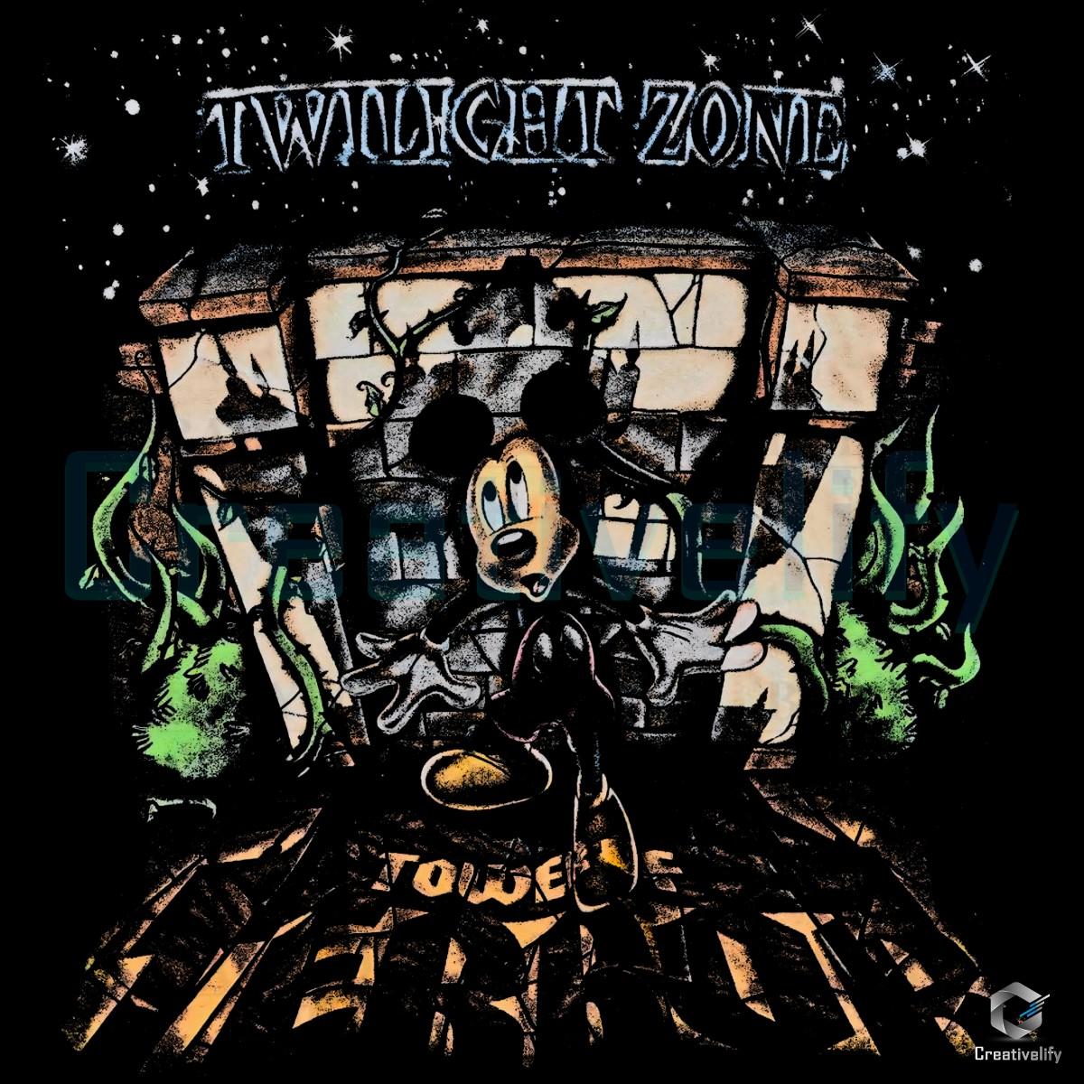 Disney Tower Of Terror Mickey Mouse Twilight Zone PNG Disney Tower Of Terror Mickey Mouse Twilight Zone PNG