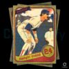 Dwight Evans Boston Baseball Trading Card Number 24 PNG