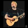 Ed Sheeran Live Performance Vintage Concert Guitar PNG