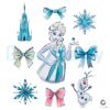 Elsa Bows Frozen Disney Princess PNG
