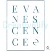 Evanescence Block Lettering Minimalist Box Logo Rock Band PNG