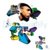 Exclusive Chris Brown Graffiti Arrows Retro Hip Hop 2000S Album Art PNG