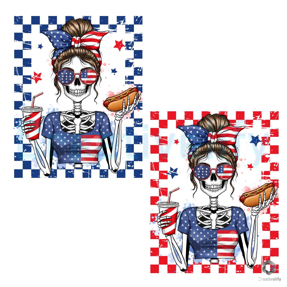 fourth-of-july-skeleton-girly-png-funny-merica-png-042125Ee33 Fourth Of July Skeleton Girly PNG, Funny Merica PNG, Girl Skeleton Hotdog Sublimation Design, 4Th Of July PNG, Trendy Freedom Shirt