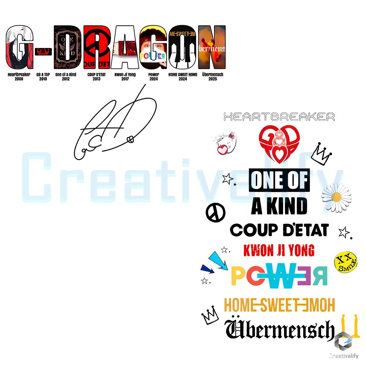 G Dragon Members Bootleg Vintage Graphic PNG G Dragon Members Bootleg Vintage Graphic PNG