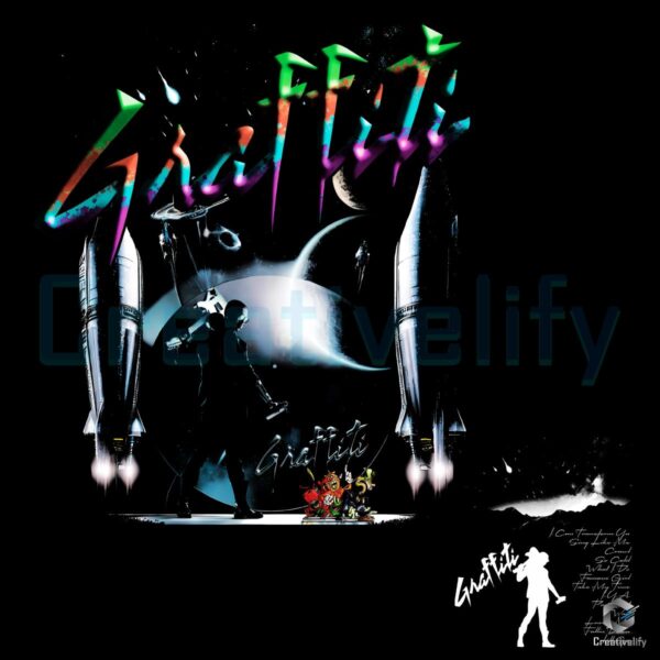 Graffiti 15 Year Anniversary Space Art PNG