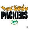 Green Bay Packers Homage Youth Love Sign SVG