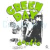 Green Day Dookie Sketch Vintage Punk Rock Album Art PNG