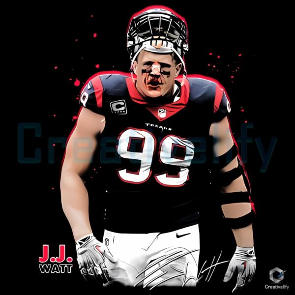 Jj Watt Houston Texans Nfl Vintage Bootleg Football PNG