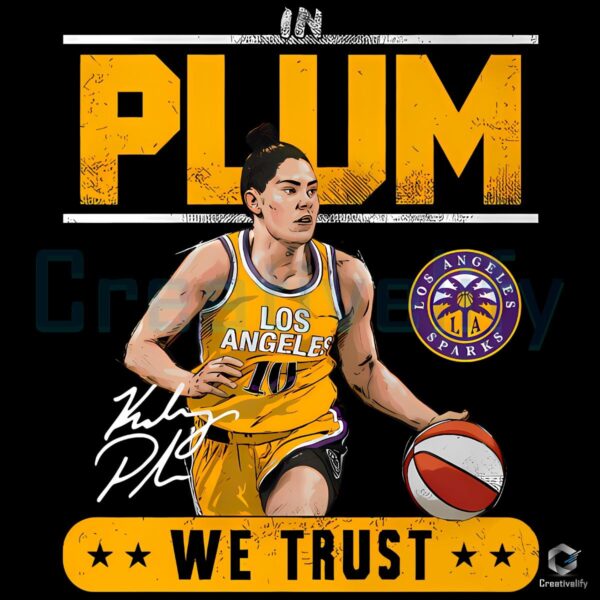 Kelsey Plum In Trust Los Angeles Sparks Basketball PNG
