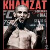 Khamzat Chimaev Bold Red Ufc Fighter 2025 PNG